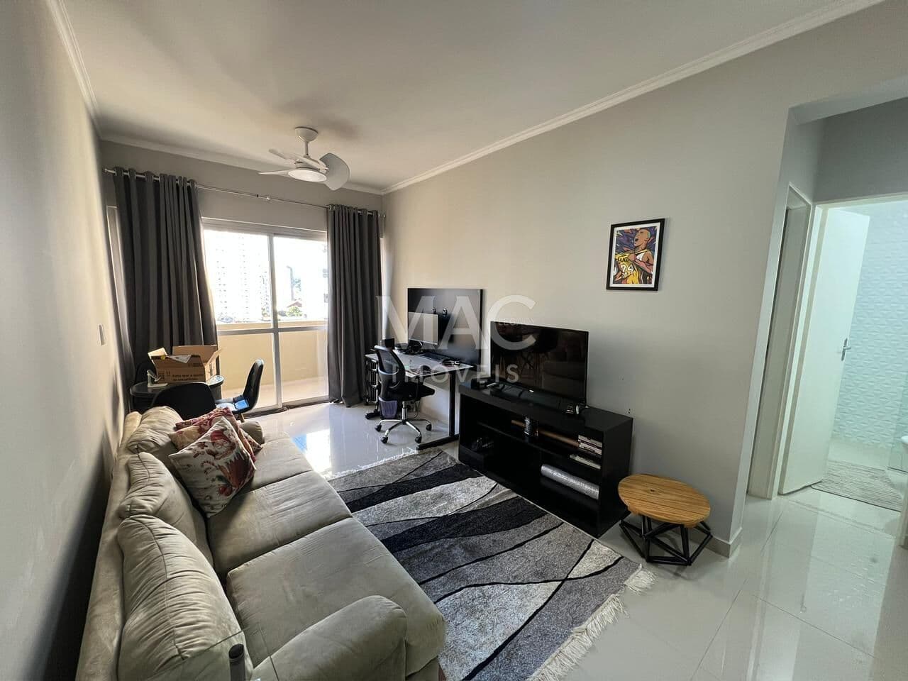 Apartamento a 50 metros do shopping Santa Ursula - Centro