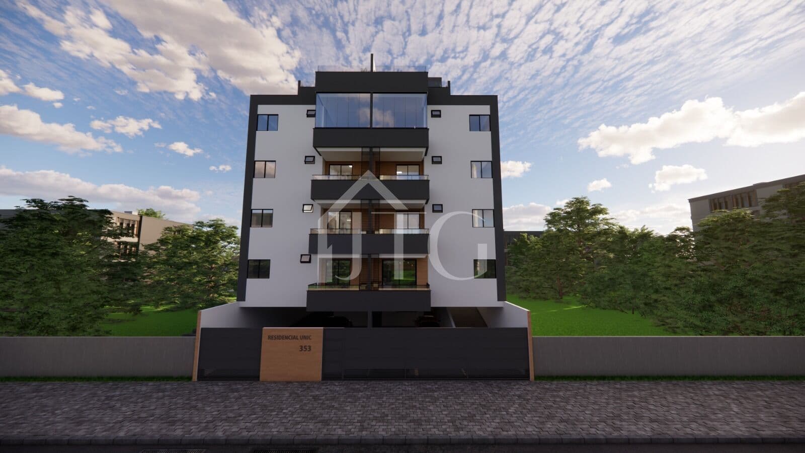 Cobertura em construção com 01 quarto no Condomínio Unic, no bairro Liberdade, em Resende/RJ