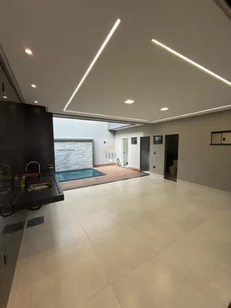 Casa Alto Padrão 3 suítes e lazer com Piscina - Vila João Vaz Goiânia Próximo a faculdade UNIALFA e CAMPINAS