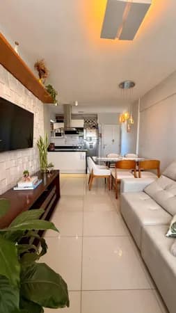 Apartamento Padrão Mobiliado região do Jardim Atlântico em Goiânia. Aceita Financiamento