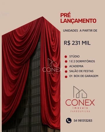 Apartamento à venda no bairro Vicentina em Farroupilha/RS