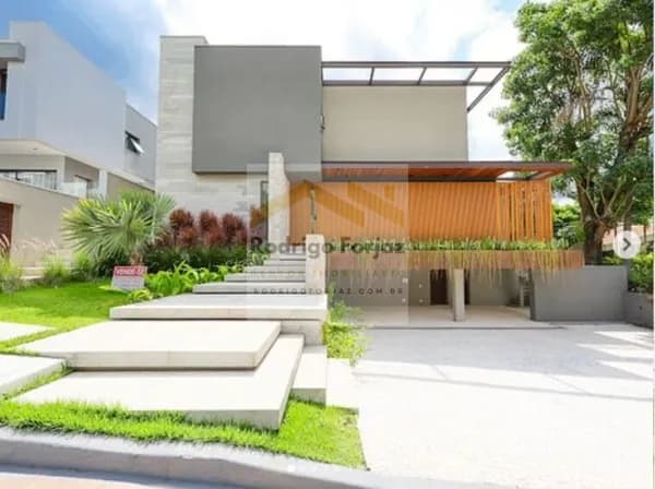 Casa NOVA Residencial 01 / Alphaville - A/C: 700m², A/T: 1000M² - 04 Dorms (04 Suites) - Piscina - 04 Vagas