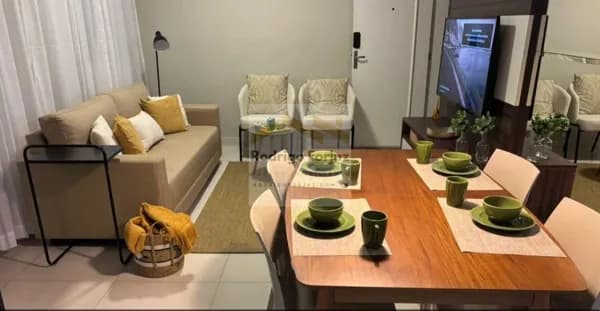 APTO. À VENDA 100% DECORADO E MOBILIADO -FATTO ALPHAVILLE-PRÓX. ROD. CASTELO BRANCO,A/C:74m²,03 Dorms (01 Suite),01 Vaga