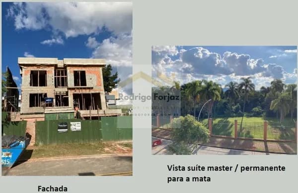 EXCELENTE CASA EM CONSTRUÇÃO - Residencial Burle Marx - Casa com 365 m2 área construída, 522 m2 área terreno, 04 suítes, 04 vagas