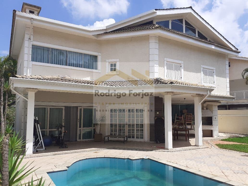 Casa À VENDA no ALPHAVILLE RESIDENCIAL 12 - 04 SUITES, PISCINA, 09 VAGAS