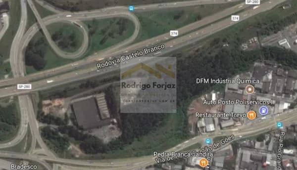 EXCELENTE TERRENO À VENDA DE FRENTE PARA A ROD. CASTELO BRANCO - A/T: 81.552,27m² - até 35km da Capital de São Paulo