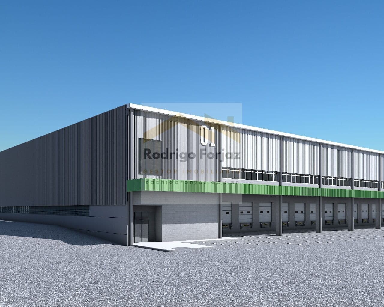 EXCELENTE COND. GALPÃO-LOCAÇÃO-AEROP. GUARULHOS-A/C:11.565m²,720 m² esc.,10.575m² área fabril, PD 12m -16 docas,10 vagas