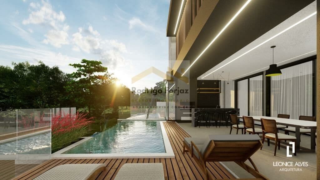 MANSÃO NO ALPHAVILLE RESIDENCIAL 1 - EM CONSTRUÇÃO - ENTREGA PREVISTA EM 2023, 04 Suítes ( 03 Suítes c/ Closet), 06 Vagas