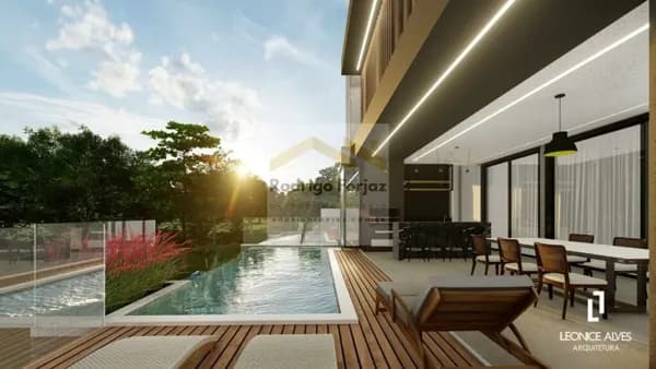MANSÃO NO ALPHAVILLE RESIDENCIAL 1 - EM CONSTRUÇÃO - ENTREGA PREVISTA EM 2023, 04 Suítes ( 03 Suítes c/ Closet), 06 Vagas