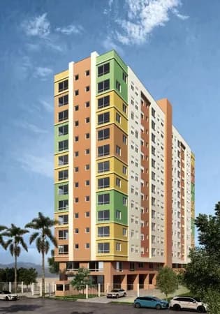 Apartamento com 2 dormitórios à venda, 63 m² por R$ 373.448 - Centro - Novo Hamburgo/RS