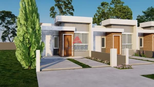 Casa com 2 dormitórios à venda, 74 m² por R$ 349.000,00 - Feitoria - São Leopoldo/RS