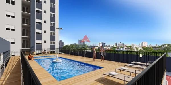 Apartamento à venda, 50 m² por R$ 297.744,00 - Centro - São Leopoldo/RS