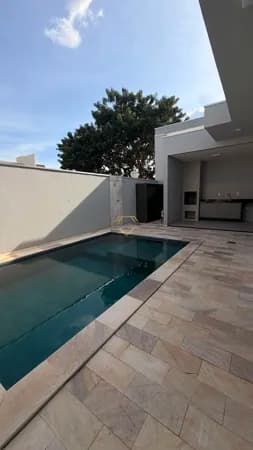 Casa em Condomínio Barcelona. Aqui, a funcionalidade é a protagonista.