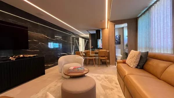 Apartamento 3 quartos decorado e mobiliado