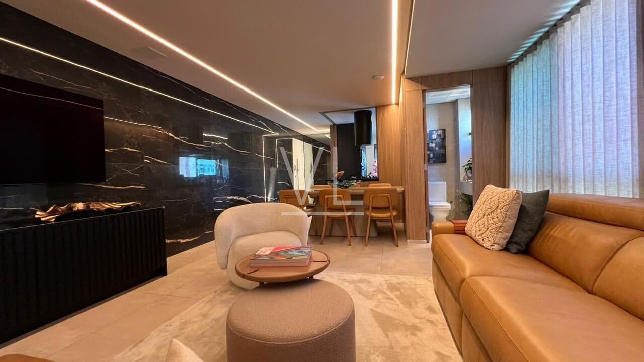 Apartamento 3 quartos decorado e mobiliado