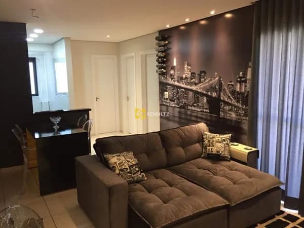 Apartamento com 2 dormitórios e 2 Vagas de Garagem à por R$ 240.000 - Chácara Lusa - Rio Claro/SP