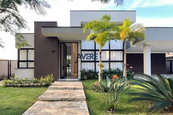 Casa à venda no Condomínio Querência em Valinhos - térrea com 3 suítes próximo ao Colégio Porto Seguro