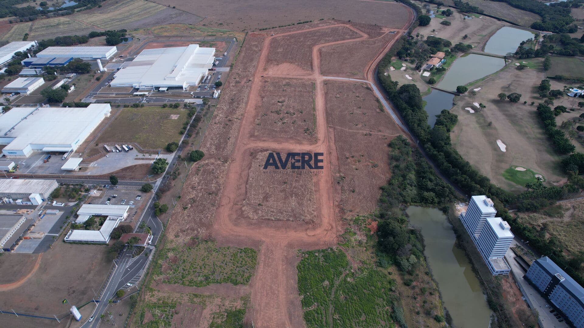 Terreno Industrial em Condomínio na cidade de Jaguariúna