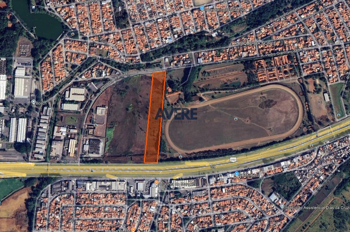 Área Industrial à venda as margens da Rodovia Anhanguera bairro Boa Vista em Campinas/SP