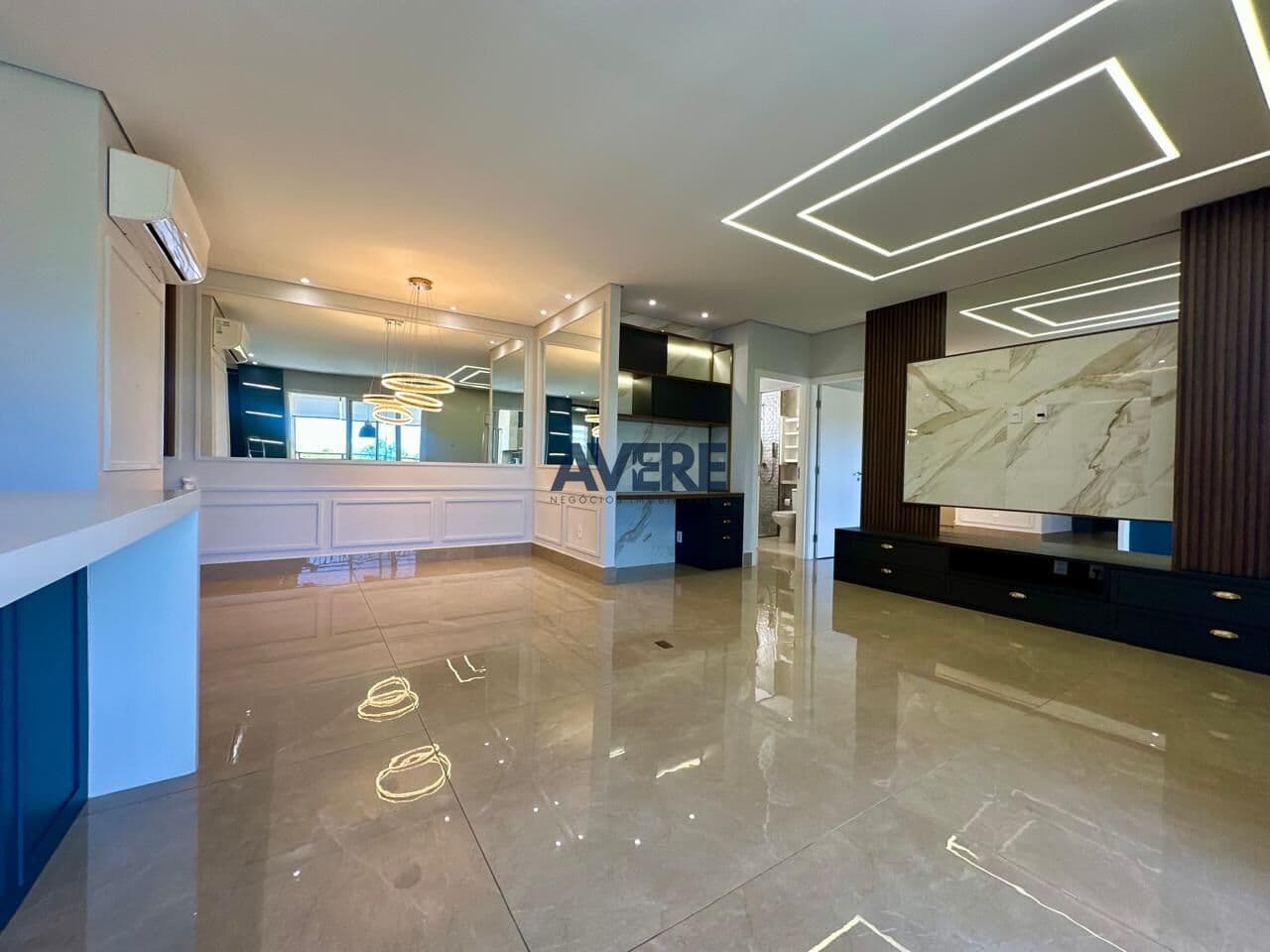 Apartamento alto padrão com varanda gourmet pronto para morar - Swiss Park Campinas