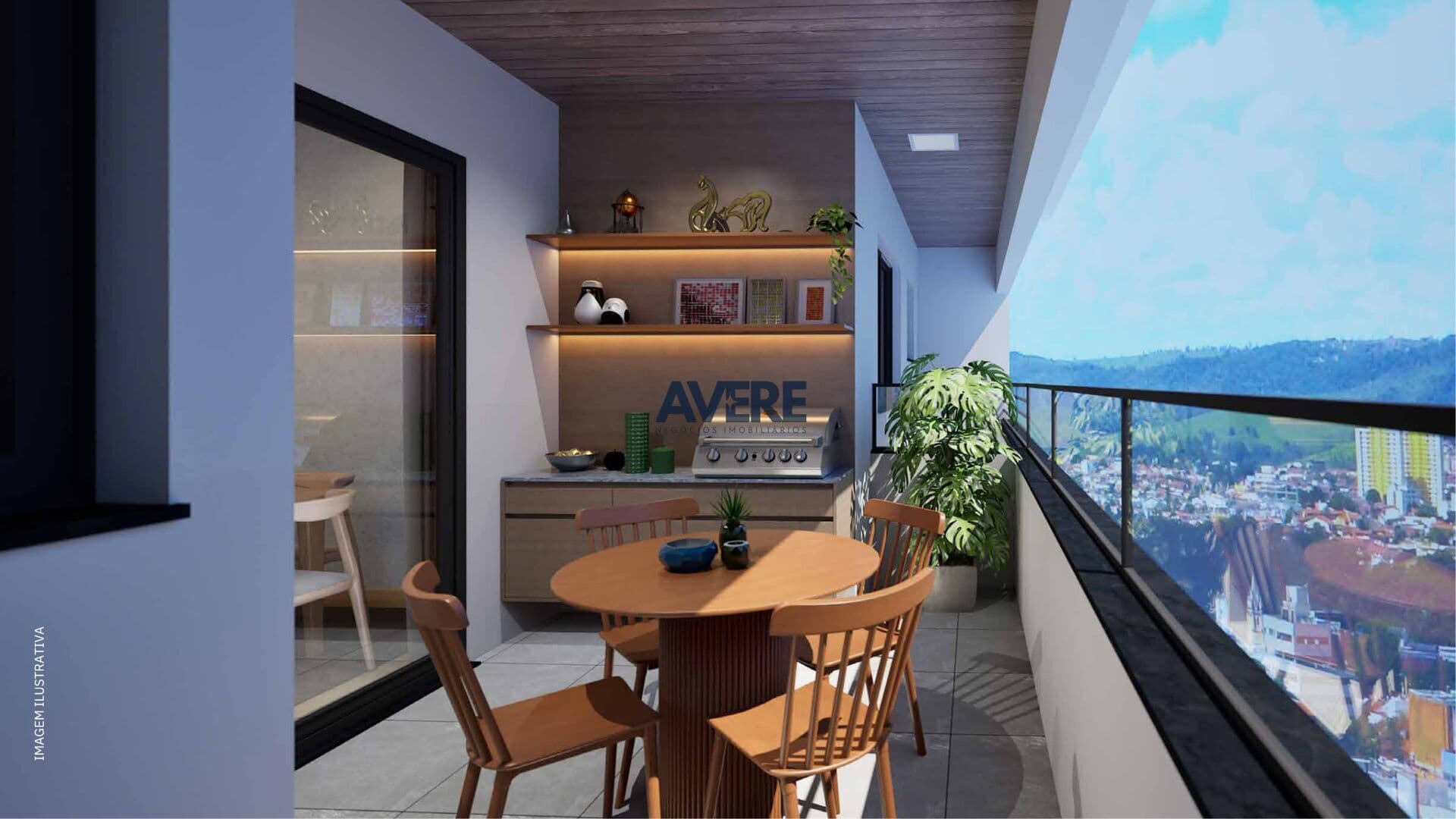 Apartamento no Residencial Adobe em Valinhos