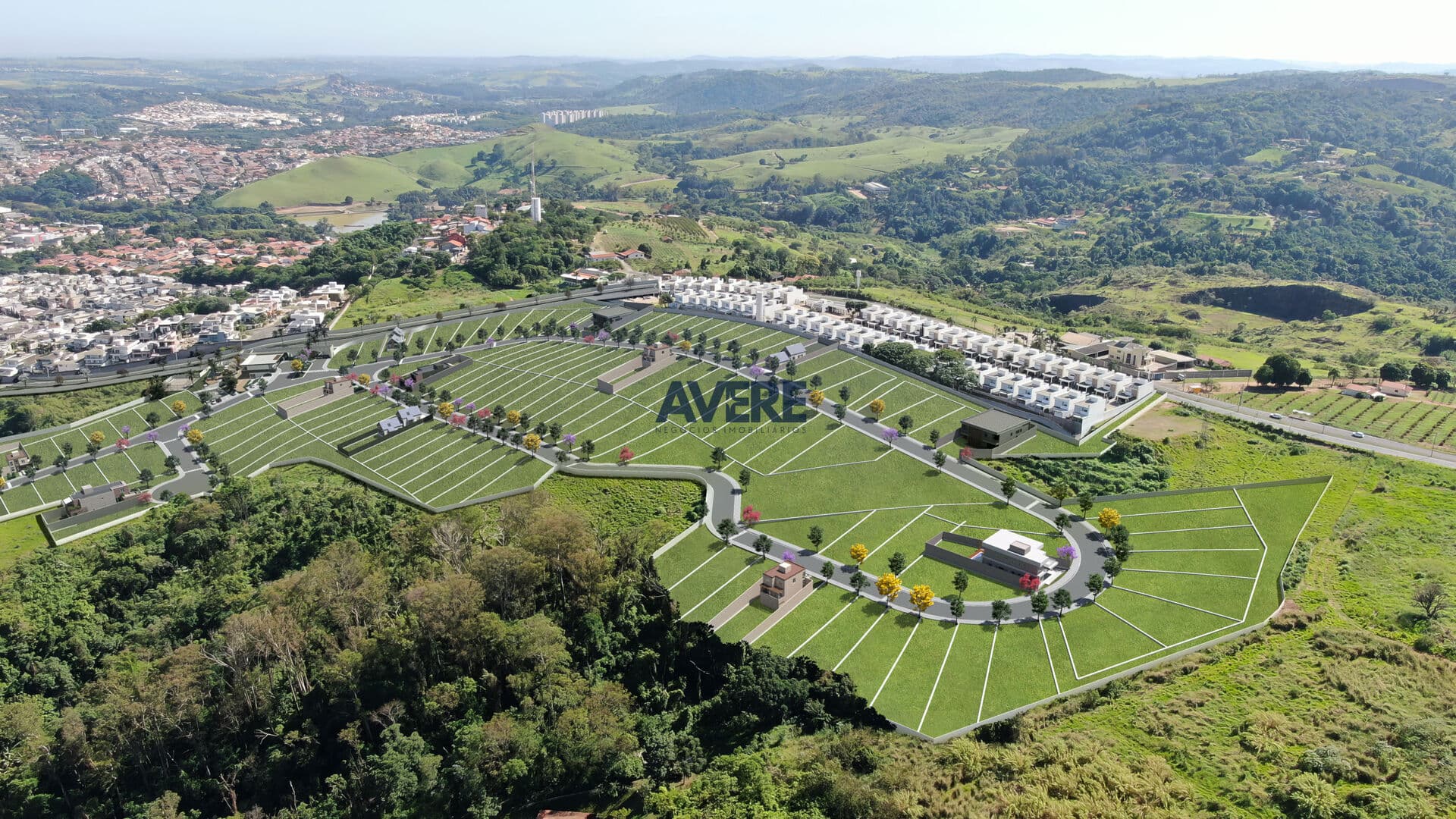 Lançamento - Terrenos à venda no Condomínio Alto Douro na cidade de Valinhos/SP