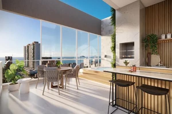 Cobertura Duplex no Golden Beach | 160m do mar em Balneário Piçarras