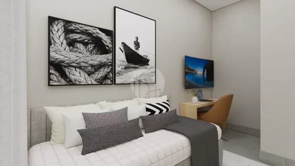 Sobrado Geminado com 3 Dormitórios e Churrasqueira Gourmet – Residencial RS3, Glória, Joinville