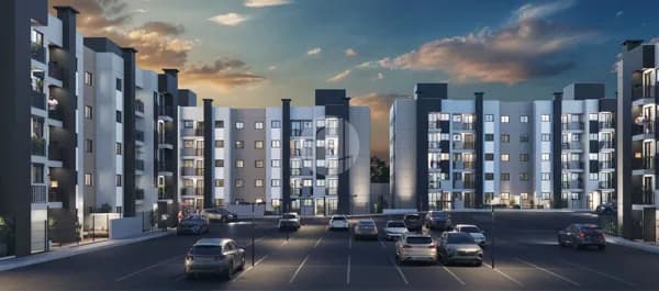 Apartamento 2 Dormitórios com Sacada e Churrasqueira — Vila Nova, Joinville