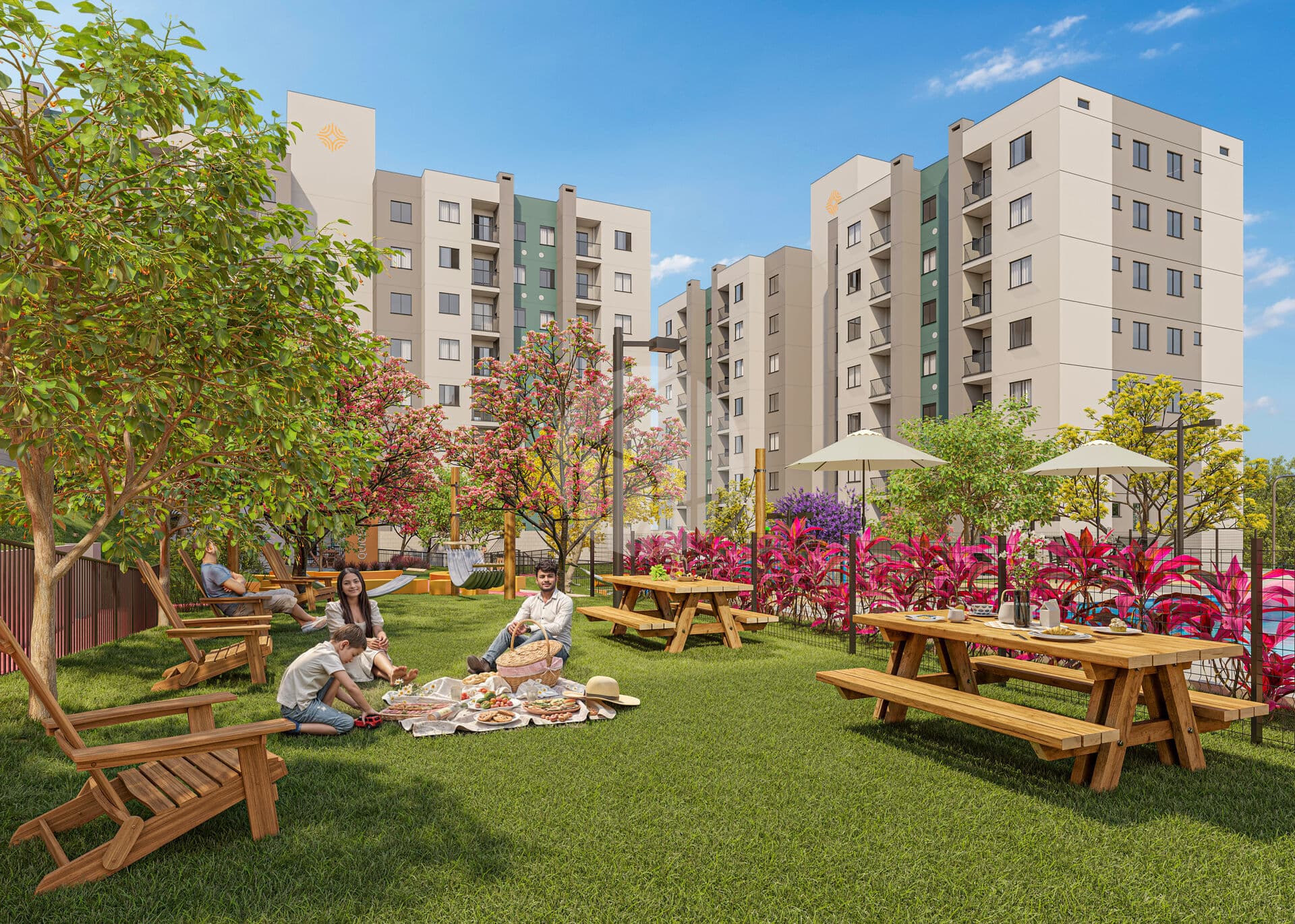 Apartamento com Sacada, Piscina e Quadra – Vega Costa e Silva, Joinville