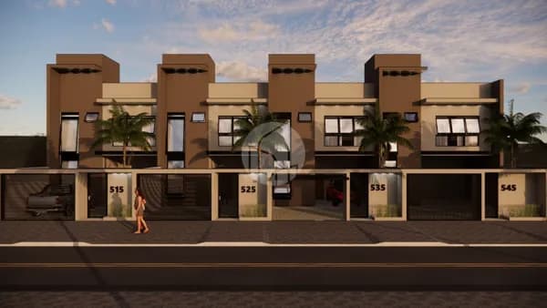 Sobrado com Piscina Privativa no Residencial RS3 | 3 Quartos, Espaço Gourmet e Design Moderno no Glória