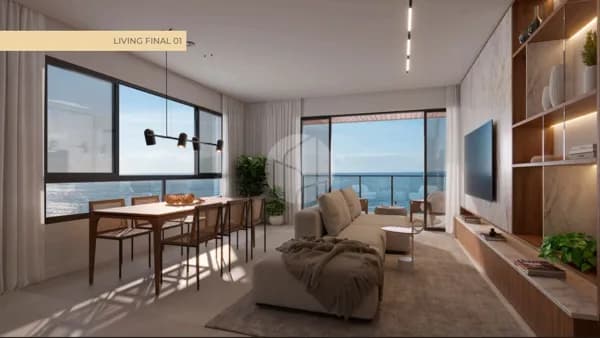 Apartamento Frente Mar com 3 Suítes e Lazer Completo em Barra Velha