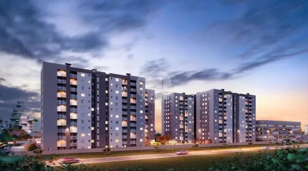 Apartamento com 2 dormitórios e sacada com churrasqueira – Centro de Piçarras/SC
