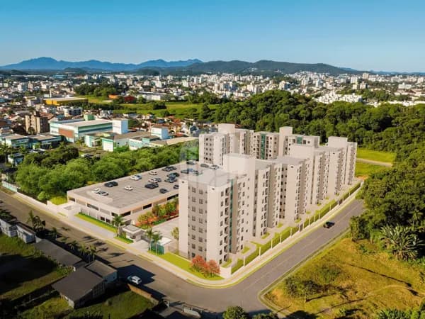 Apartamento no Vega Costa e Silva com 2 dormitórios e sacada com churrasqueira