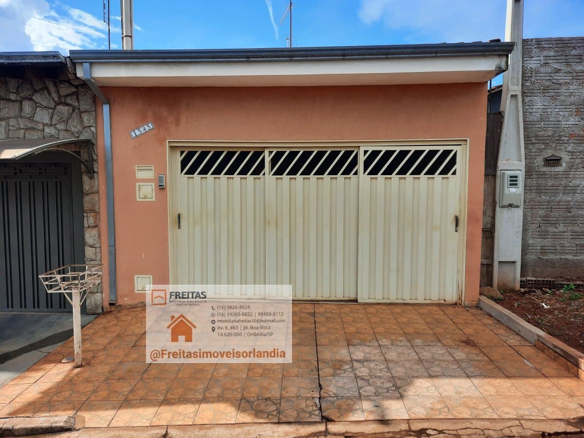 Casa Padrão para Venda em Jardim Boa Vista Orlândia-SP