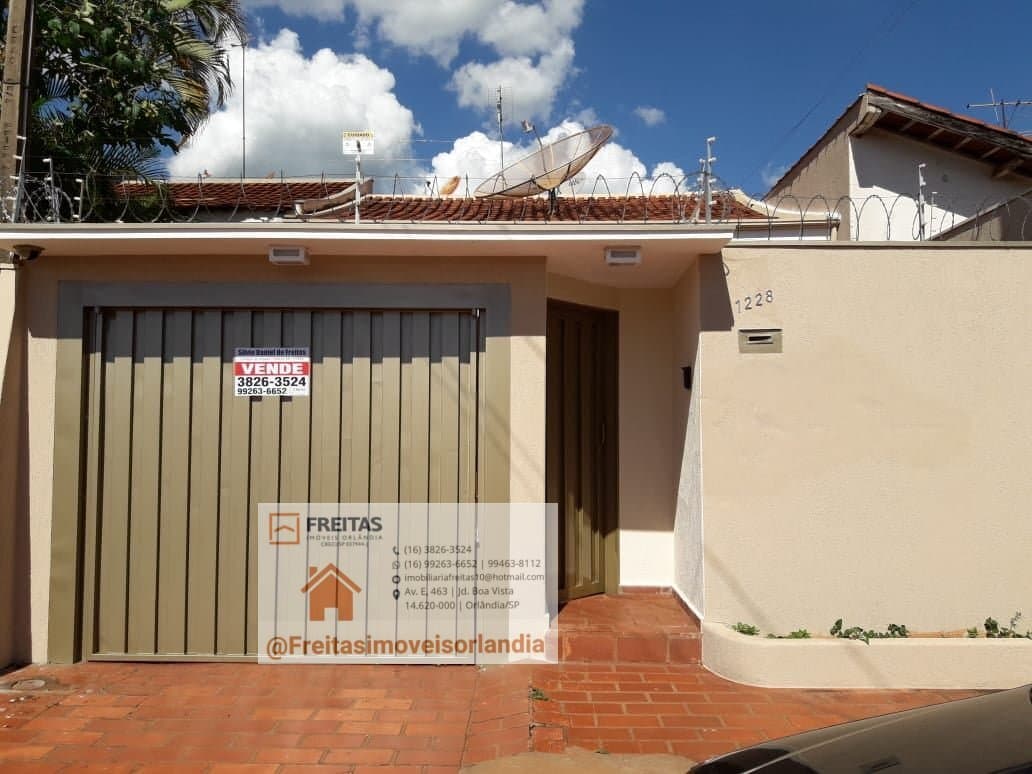 Casa Padrão para Venda em Jardim Boa Vista Orlândia-SP