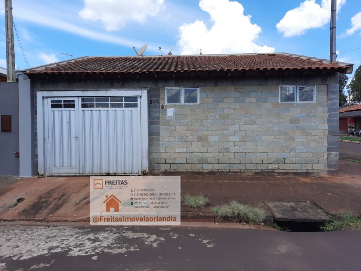 Casa Padrão para Venda em Jardim Boa Vista Orlândia-SP