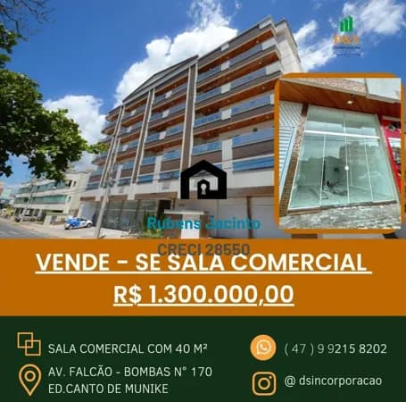 Sala/Conjunto em Porto Belo - Porto Belo