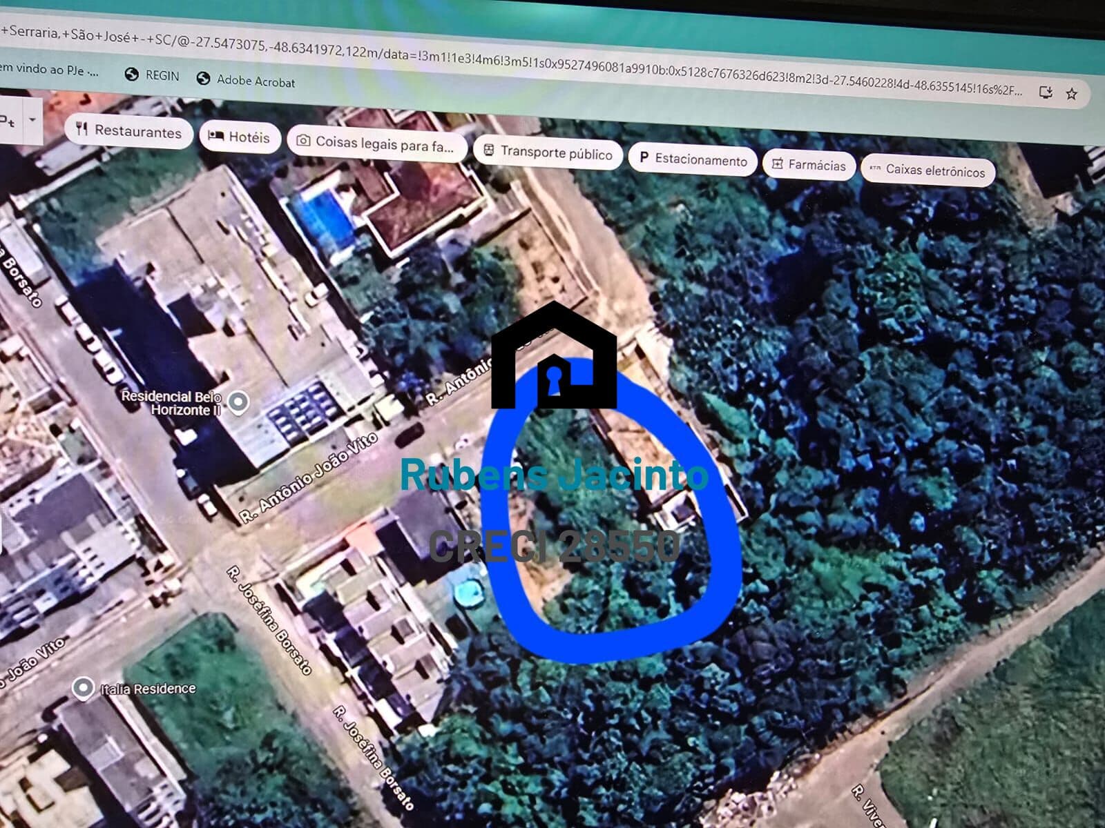 Lote/Terreno em São José - Serraria