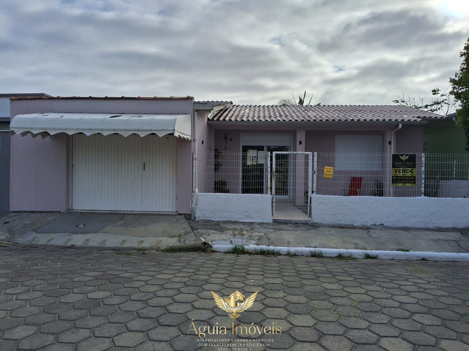 Casa em alvenaria escriturada e registrada!