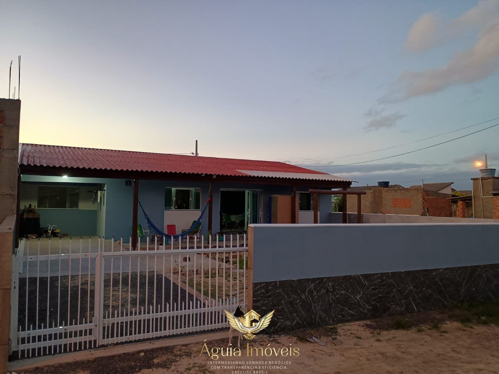 Casa nova na praia!