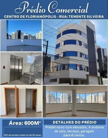 Predio comercial à venda no coração de Florianópolis/SC