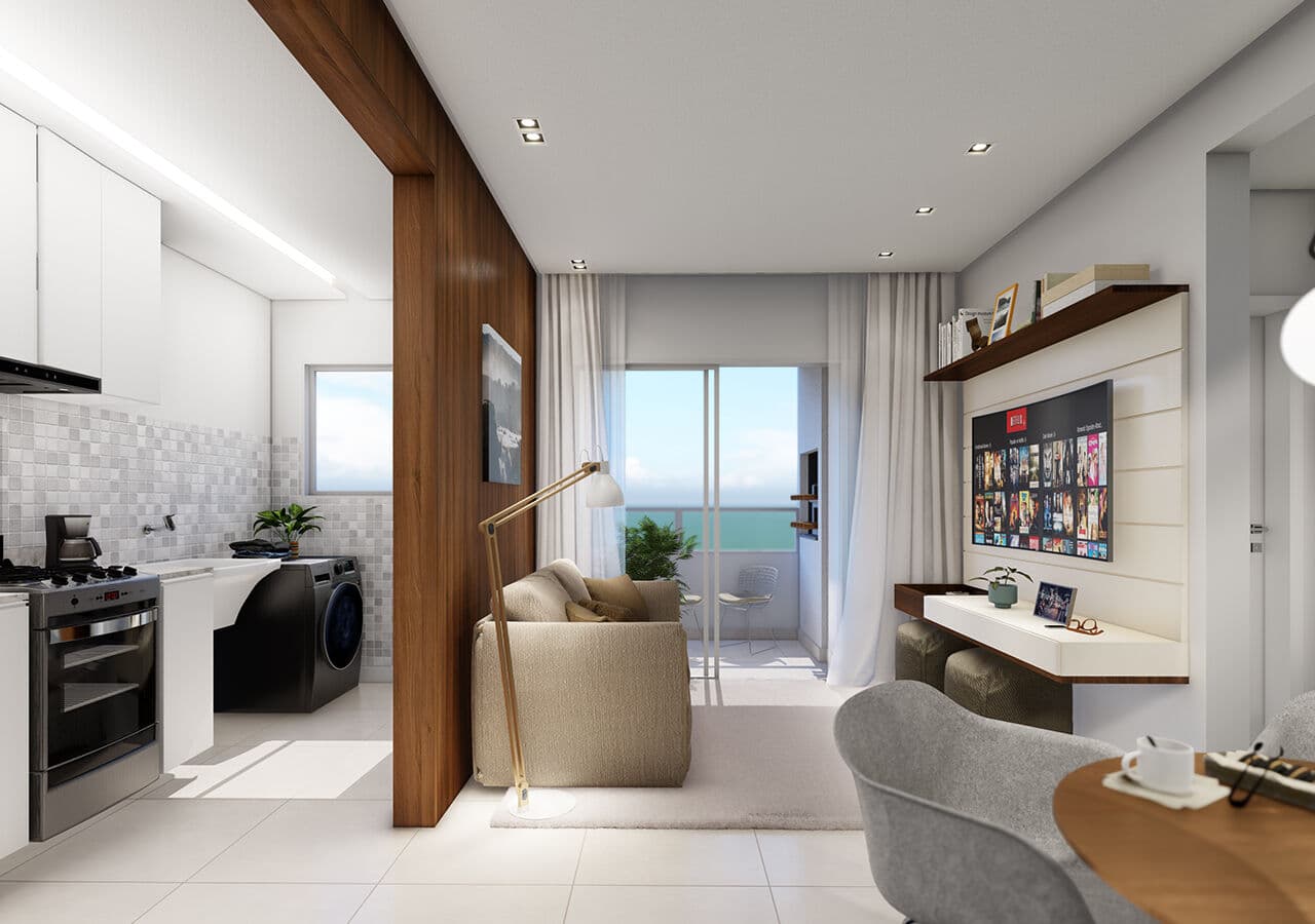Apartamento 3 Dormitórios, sendo 1 Suíte em Nova Palhoça, Palhoça/SC