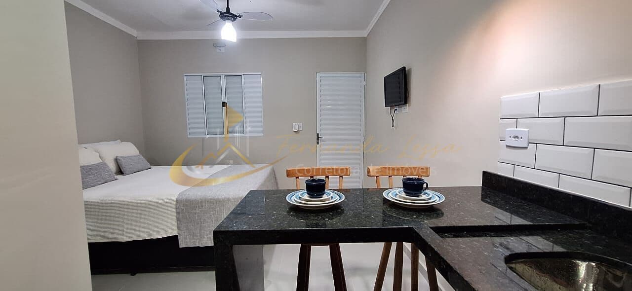 Flat com 1 dormitório à venda no Massaguaçu - Caraguatatuba SP