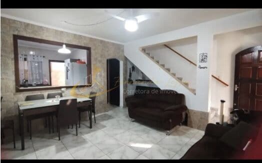 Sobrado com 2 suítes à venda, 116 m² por R$ 485.000,00 - Prainha - Caraguatatuba/SP