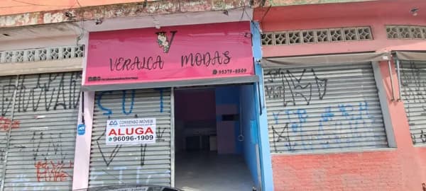 Salão comercial Padrão em Parque Bandeirantes Mauá-SP