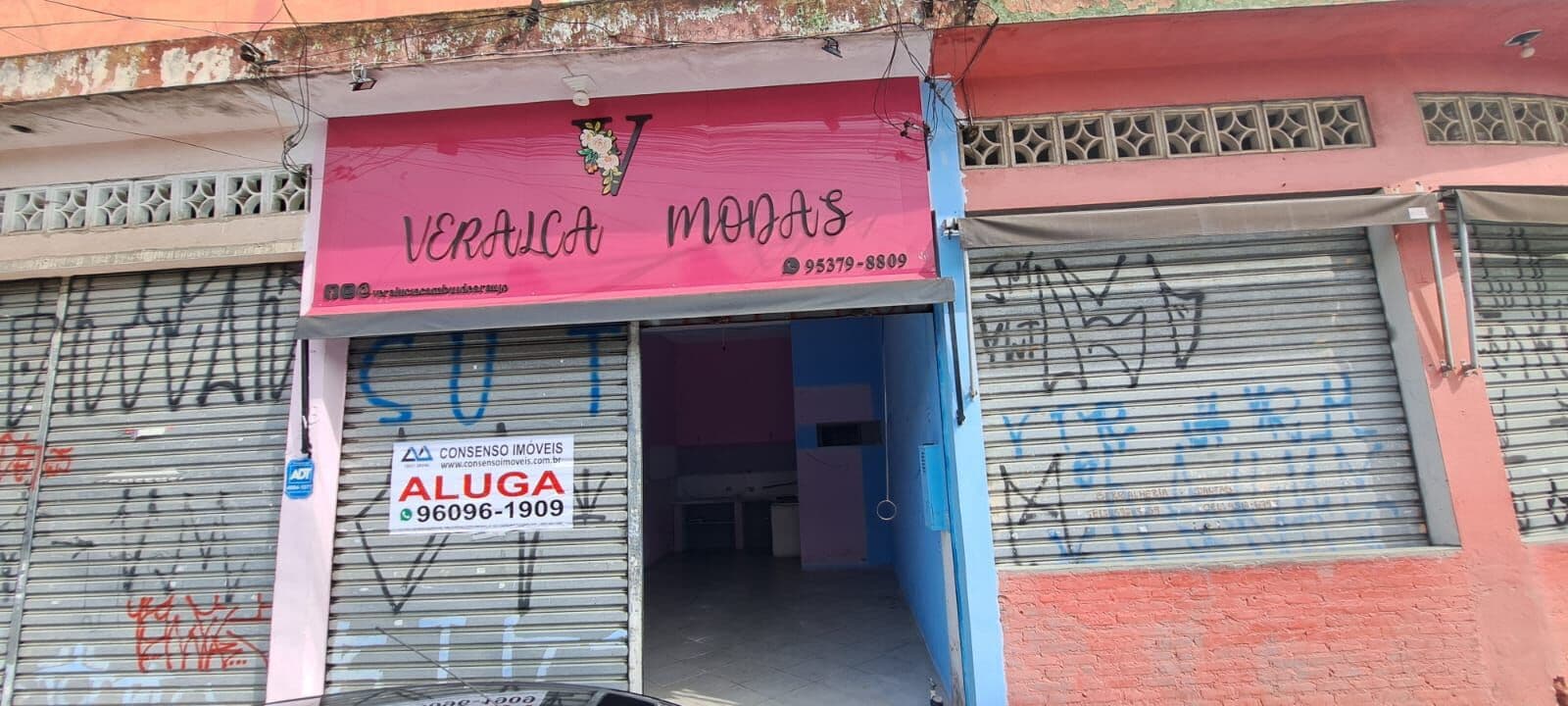 Salão comercial Padrão em Parque Bandeirantes Mauá-SP