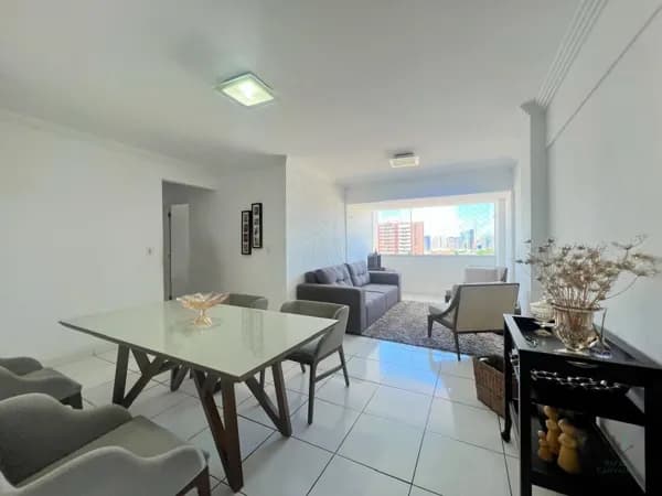 Apartamento 3 Quartos no Poço – 84m² e Andar Alto | Maceió - AL