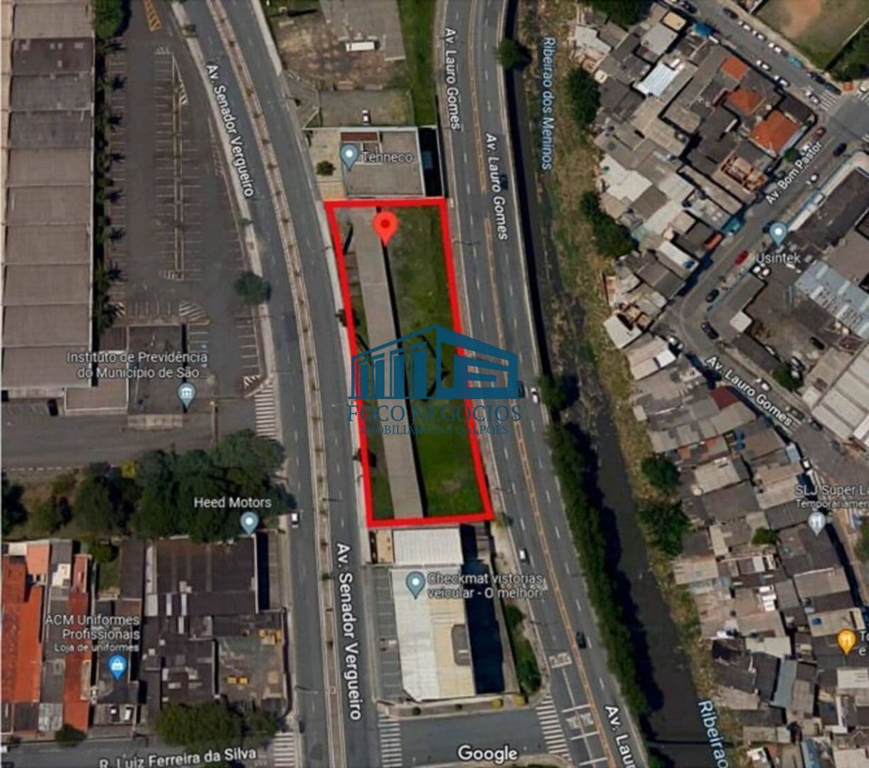 Terreno para Alugar - 2.101 m² - Rudge Ramos - São Bernardo do Campo/SP