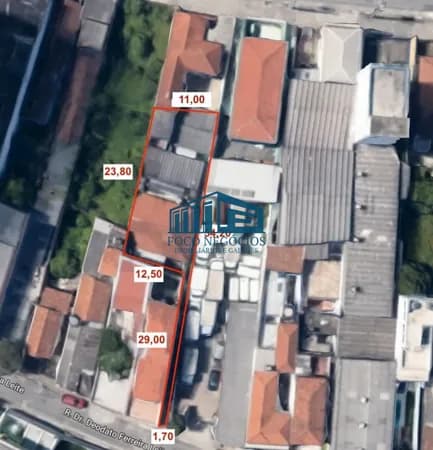 Terreno à Venda - Rua Doutor Deodato Ferreira Leite, Vila Zelina - São Paulo